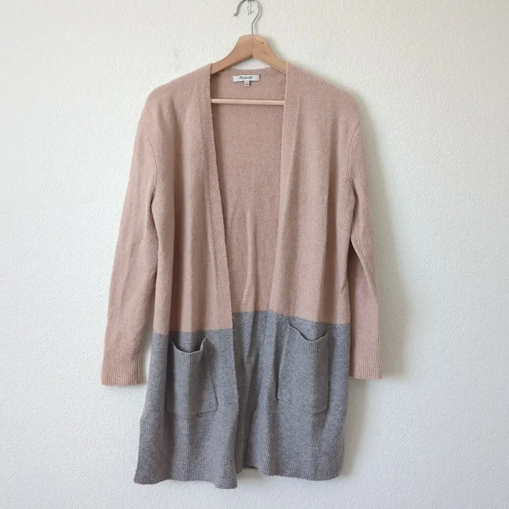 Madewell Women's Longline Cardigan Sweater‎ Size XS Oversized Coziest Yarn Kent